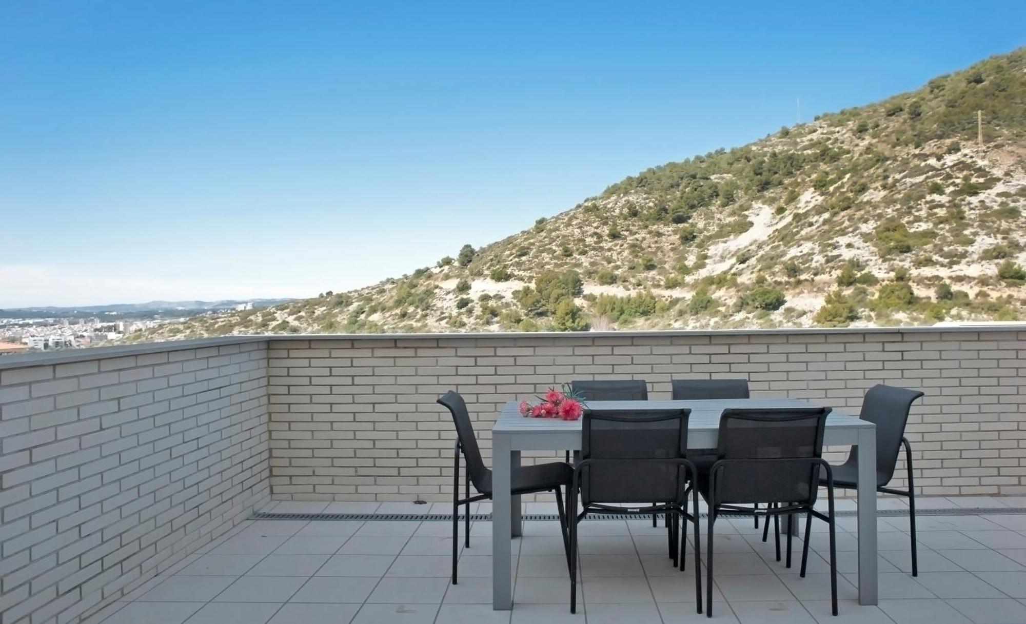 Duplex Moderno 3 Hab Parking, Vistas Al Mar Y Terraza Apartment Sitges Exterior foto