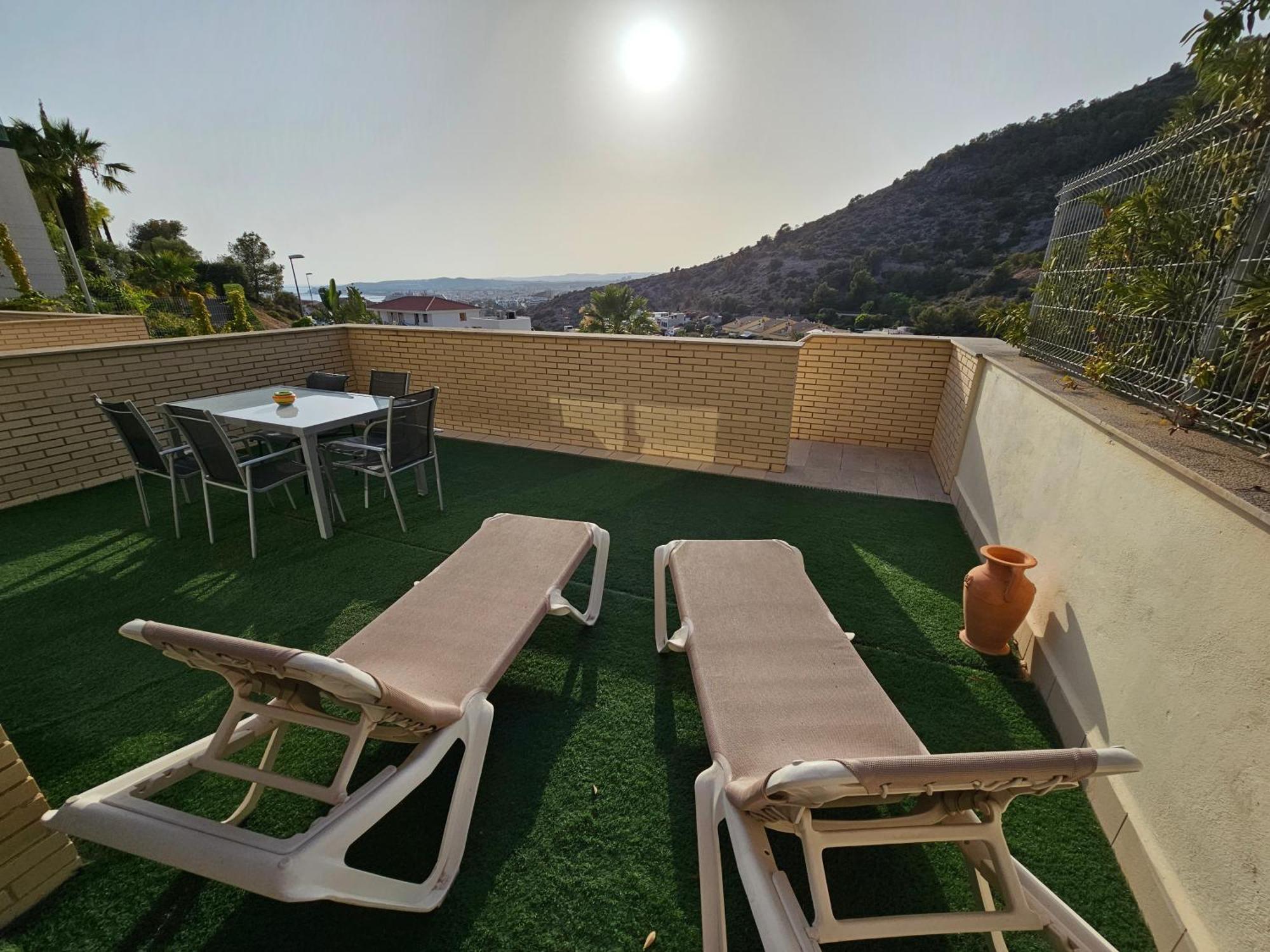 Duplex Moderno 3 Hab Parking, Vistas Al Mar Y Terraza Apartment Sitges Exterior foto